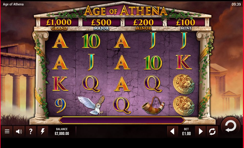 Age of Athena Online Casino Slot Game Review